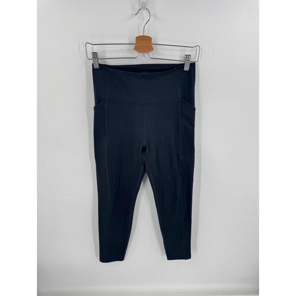 Girlfriend Collective Black High Waisted Full Length‎ Womens Leggings Medium - Picture 1 of 6